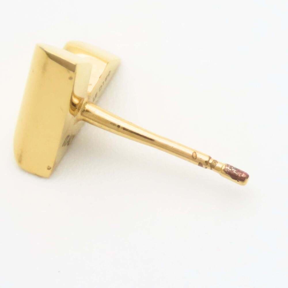 LOUIS VUITTON Gold Earrings - Picture 6 of 9
